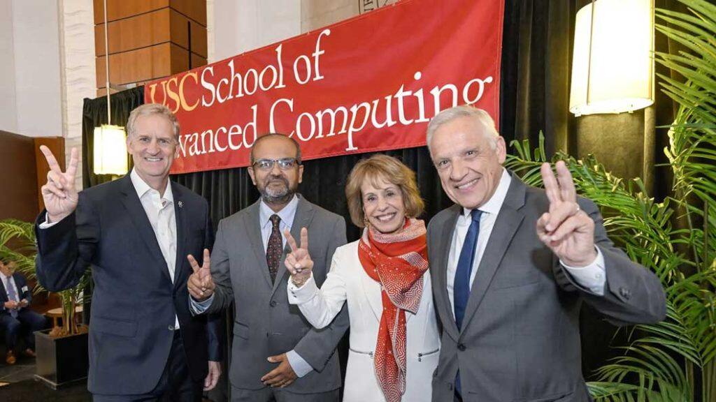 ‘权威学校的权威院长’：南加州大学庆祝高级计算机学院院长的就职典礼